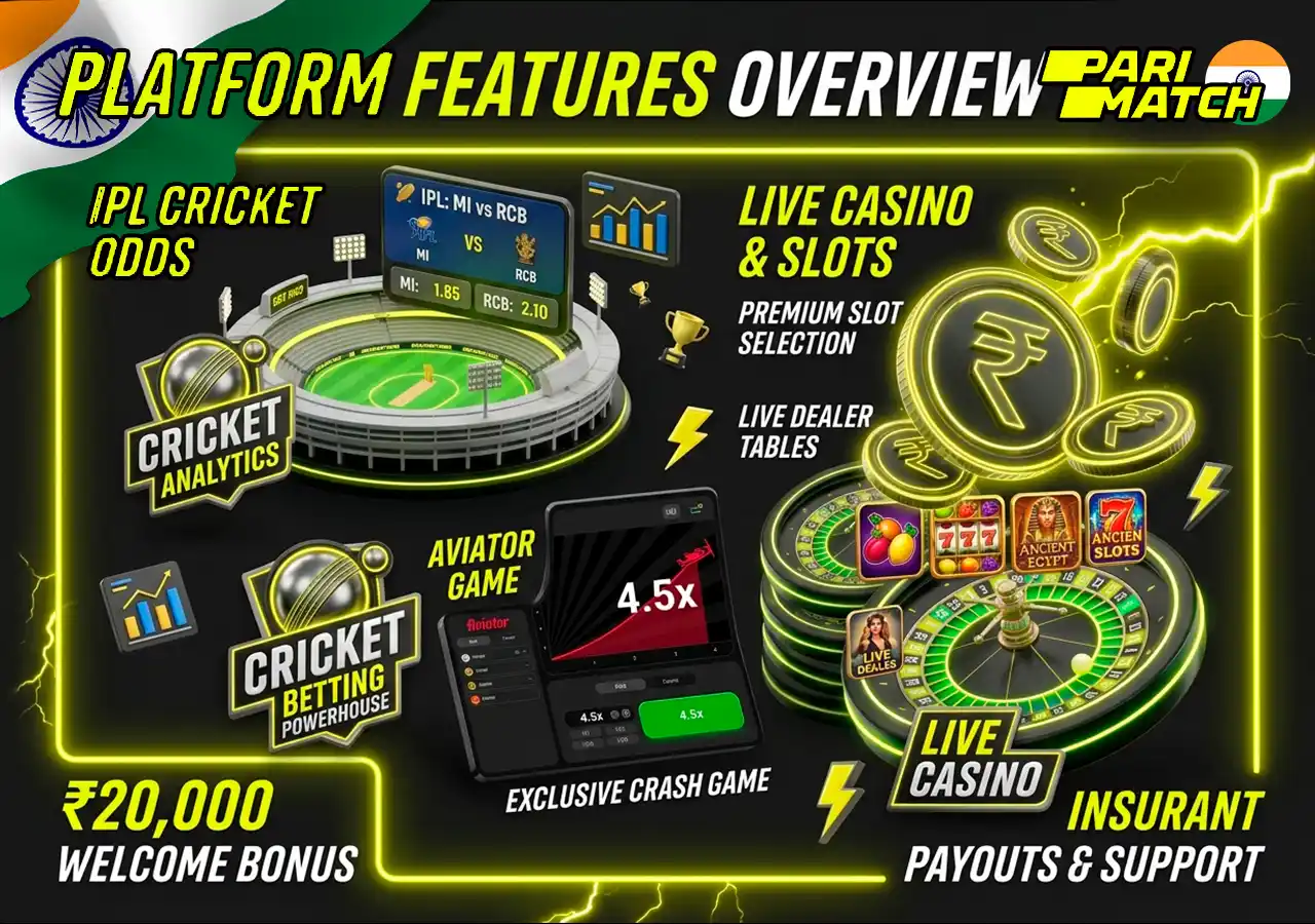 Parimatch India official betting and casino platform with INR support and fast payouts